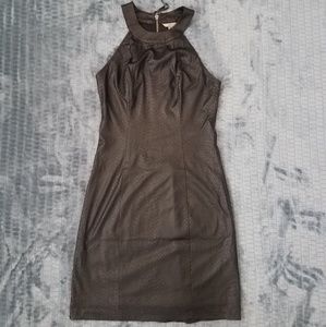 NWOT black faux snakeskin dress from Guess